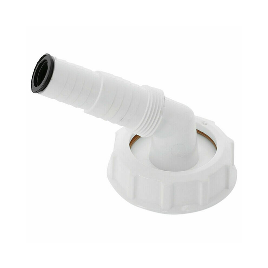 WASHING MACHINE & DISHWASHER PLASTIC TO COOPER WASTE PIPE HOSE CONNECTOR ADAPTER