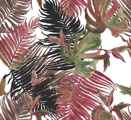 Walllpaper Roll 208X146cm Mural Decoration Kitchen Livingroom Bedroom Wallpaper Material With Print - Monstera Exoticful
