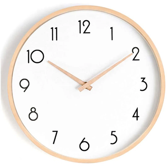 Avyana 31.8cm Silent Wall Clock