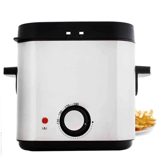 Geepas GDF36012UK 1.5L 900W Deep Fat Fryer - Stainless Steel