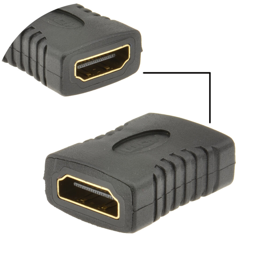kenable HDMI Coupler Joiner Female Socket to Female Socket Adapter Join 2 cables