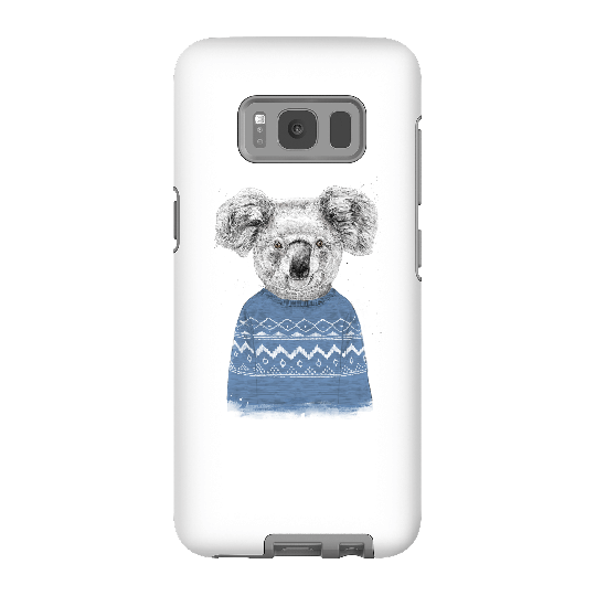 Balazs Solti Koala And Jumper Phone Case for iPhone and Android - Samsung S8 - Tough Case - Matte