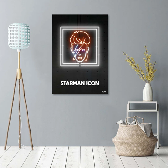 Poster, Lightning Bolt Neon