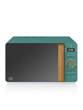 Swan 20L Nordic 800W Microwave- Green