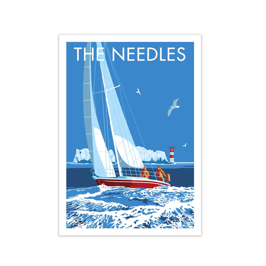 'The Needles' Graphict Art by Stephen Millership