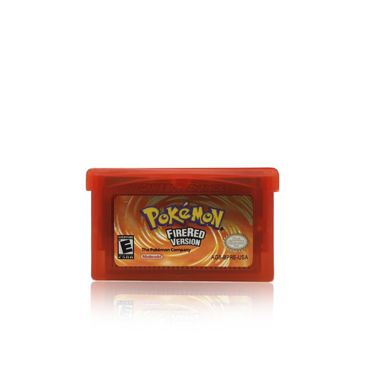 ( FIRERED VERSION) Pokemon Series Video Game Classic Console Card For Nintendo NDSL GB GBC GBM GBA