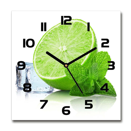 Hawkens Lime with Ice Silent Wall Clock