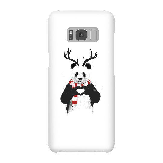 Balazs Solti Winter Panda Phone Case for iPhone and Android - Samsung S8 - Snap Case - Matte