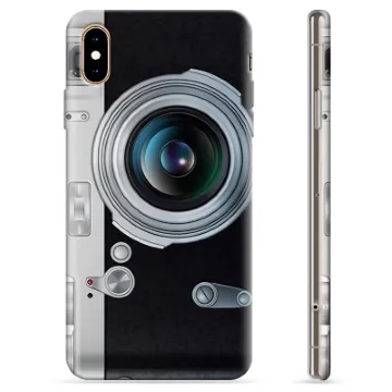 iPhone XS Max TPU Case - Retro Camera