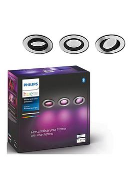 Philips Hue Centura Hue Recessed R. Aluminium 3X5.7W