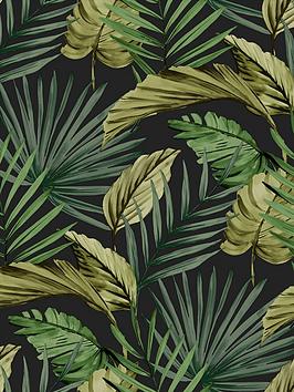 Fresco Palm House Green Wallpaper