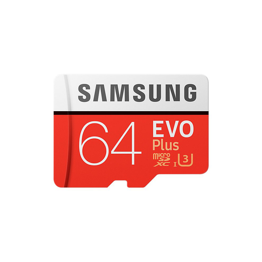 Samsung EVO Plus MB-MC64G 64GB MicroSDXC UHS-I Class 10 memory card