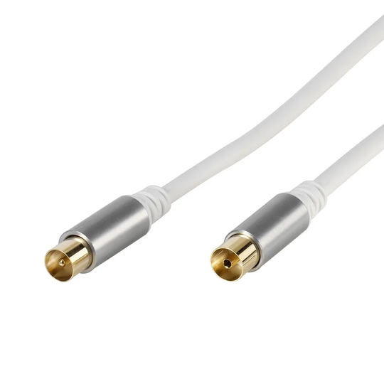 Vivanco Coax Cable with Adapter - 2m
