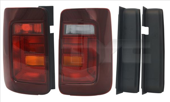 Combination Tail Light 11-12973-21-2 TYC 1112973212