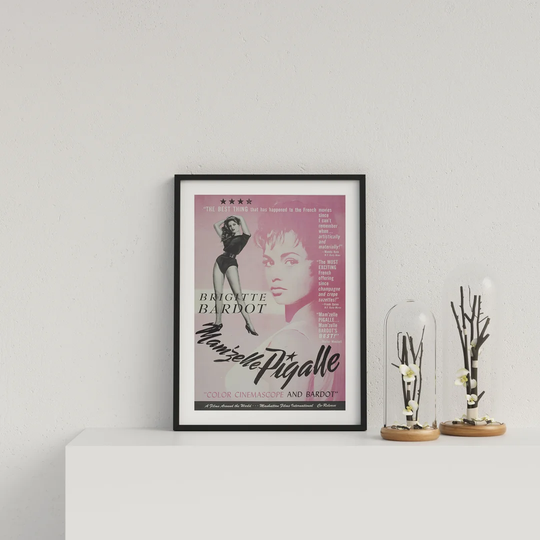 Vintage Movie Poster Mam'zelle Pigalle