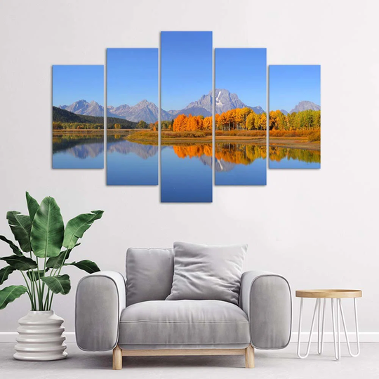 Canvas Print Landscape Lake Nature
