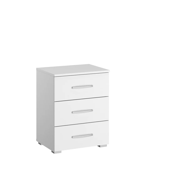 Aditio 3 Drawer Bedside Table