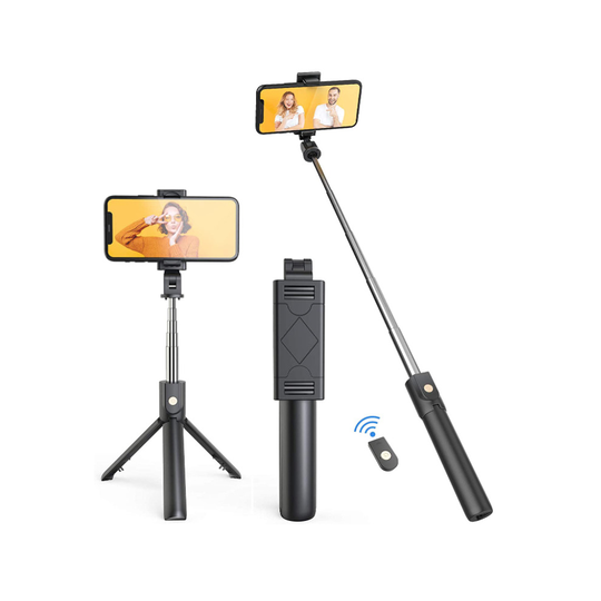 3 In 1 Bluetooth Selfie Stick Phone Tripod Extendable Monopod
