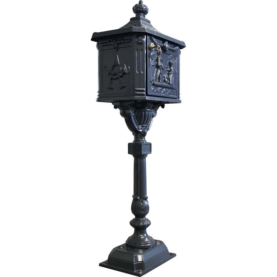 Hama Locking Post Mounted Letter Box