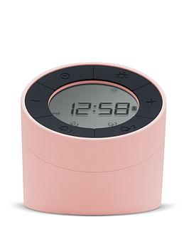Acctim Clocks Jowie Pink Digital Alarm Clock