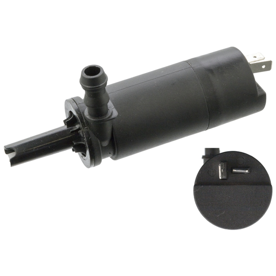 Water Pump, headlight cleaning 106198 FEBI 106198