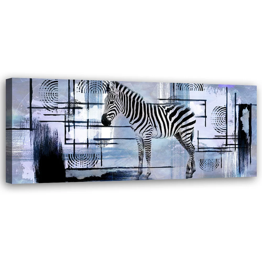 Canvas Print, Blue Abstractions 16910