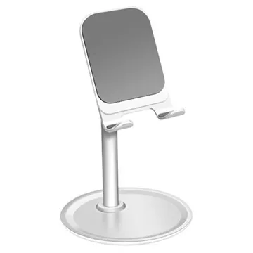 Universal Desktop Holder for Smartphone / Tablet - 4-9.7 - Silver