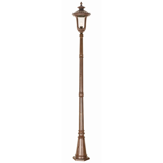 Stone Castle 1 Light 246.5cm Post Lantern Set