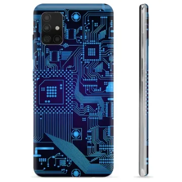 Samsung Galaxy A51 TPU Case - Circuit Board