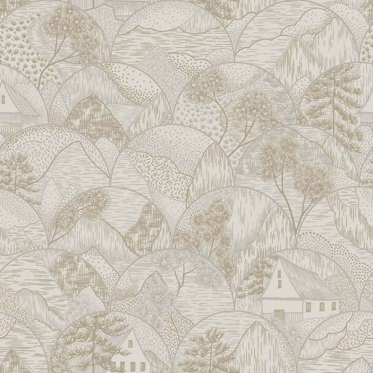 Holden Decor Teshio Dove Wallpaper