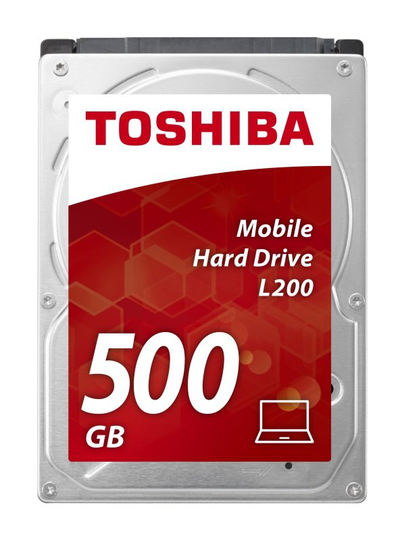 Toshiba L200 500GB 2.5'' SATA Mobile Hard Drive
