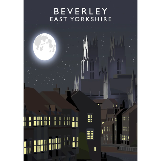 Beverley Night by Richard O'Neil - Graphic Art Print on Paper