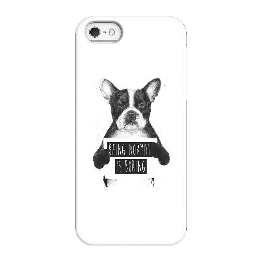 Balazs Solti Being Normal Is Boring Phone Case for iPhone and Android - iPhone 5/5s - Snap Case - Matte