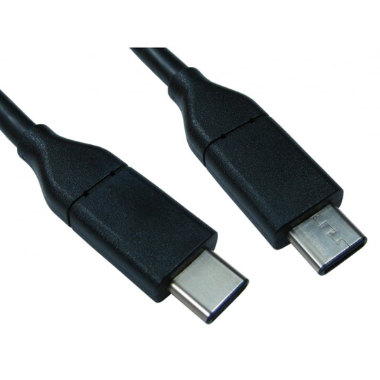 1.5m USB 3.1 Type C (M) to Type C (M) Cable - Black