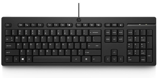 HP 125 Wired Keyboard