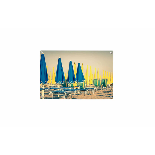 Beach Magnetic Wall Mounted Photo Memo Board