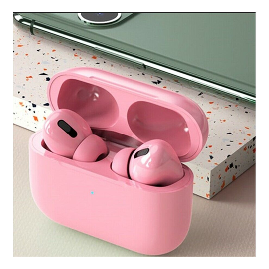 (PINK) Wireless Earphones Bluetooth Headphones In Ear Earphones Pro 3 For IOS Android UK