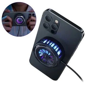 Benks W07 iPhone 12/13 Magnetic Wireless Charger / Cooler - Black