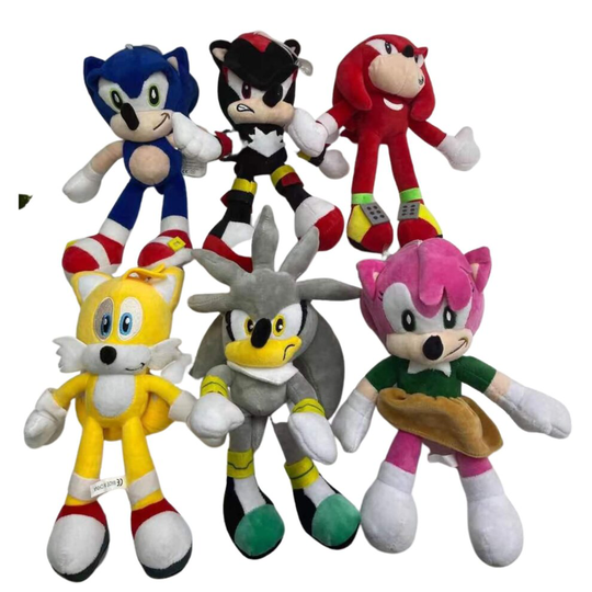 (60cm, Shadow) Sonic The Hedgehog and friends plush toys and keychain