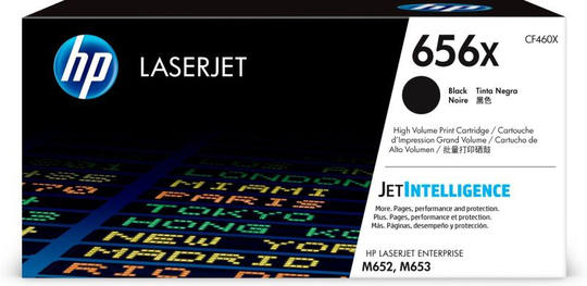 HP 656X High Yield Black Original Toner Cartridge - CF460X