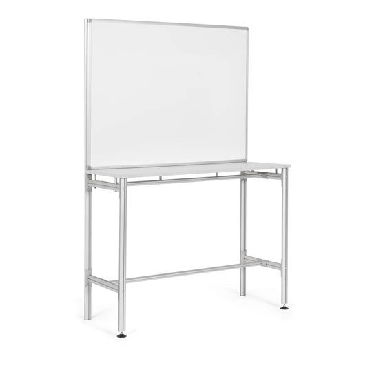 Maya Magnetic Free-Standing Whiteboard 121cm H x 90cm W