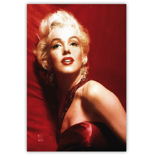 Canvas Print, Red