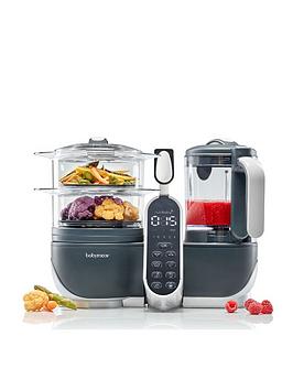 Babymoov Nutribaby(+) Baby Food Processor - Industrial Grey