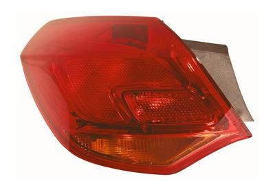 Combination Tail Light 3749931 Van Wezel 3749931
