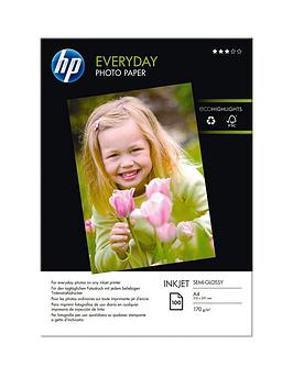 Hp Everyday Glossy Photo Paper - 100 Sheet / A4/210 X 297 Mm (Q2510A)