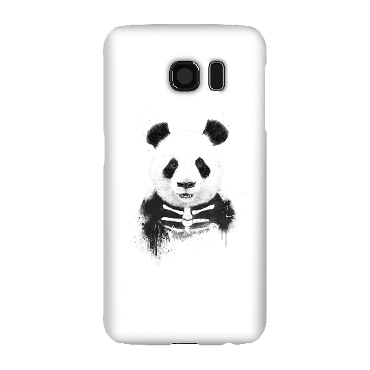 Balazs Solti Skull Panda Phone Case for iPhone and Android - Samsung S6 - Snap Case - Gloss