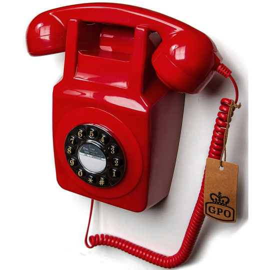 GPO 746 Wallphone - Red