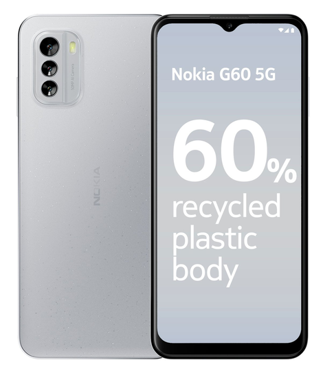 SIM Free Nokia G60 5G 64GB Mobile Phone - Grey