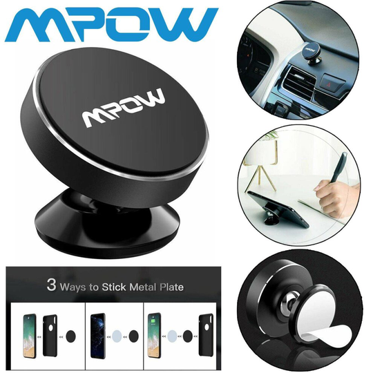 Car Phone Holder Mount 360 MPOW Matel Magnetic