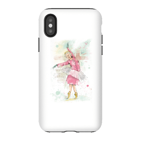 Balazs Solti Dancing Queen Phone Case for iPhone and Android - iPhone X - Tough Case - Matte